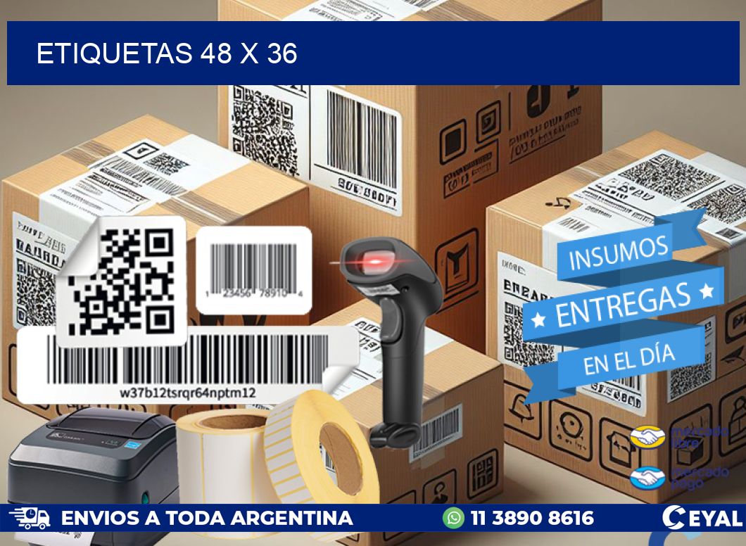 ETIQUETAS 48 x 36