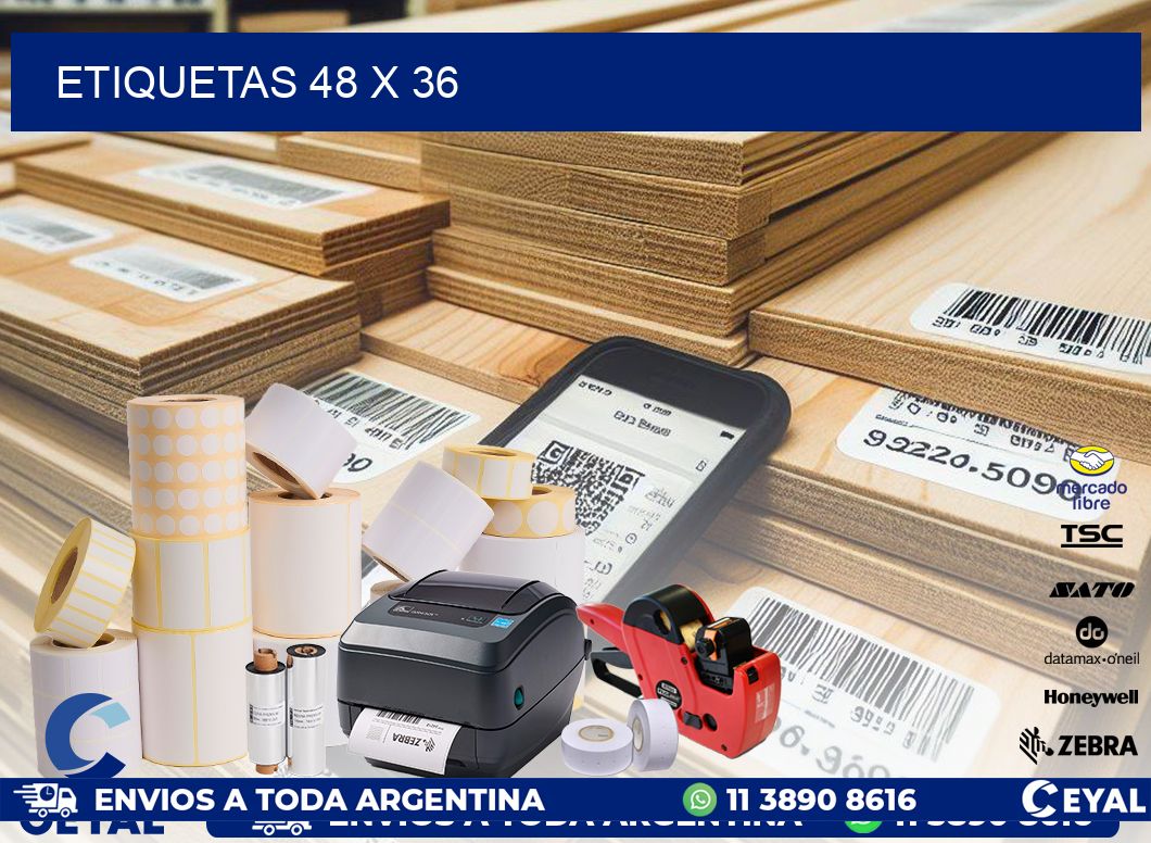 ETIQUETAS 48 x 36