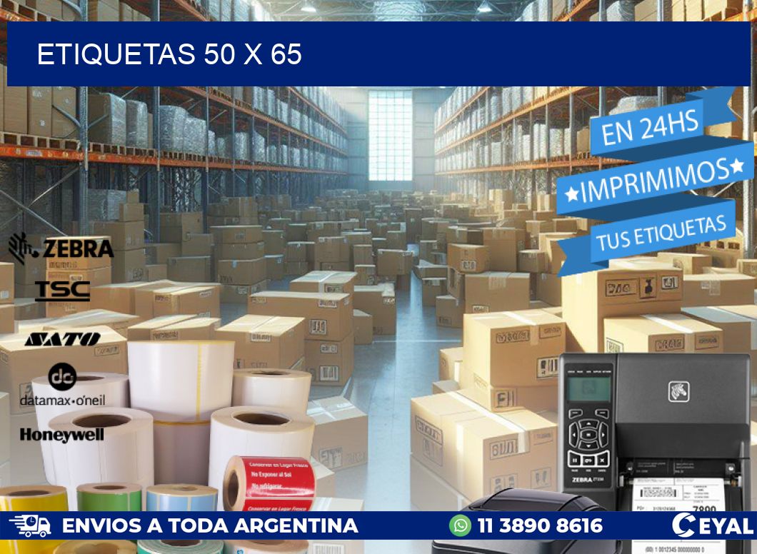 ETIQUETAS 50 x 65