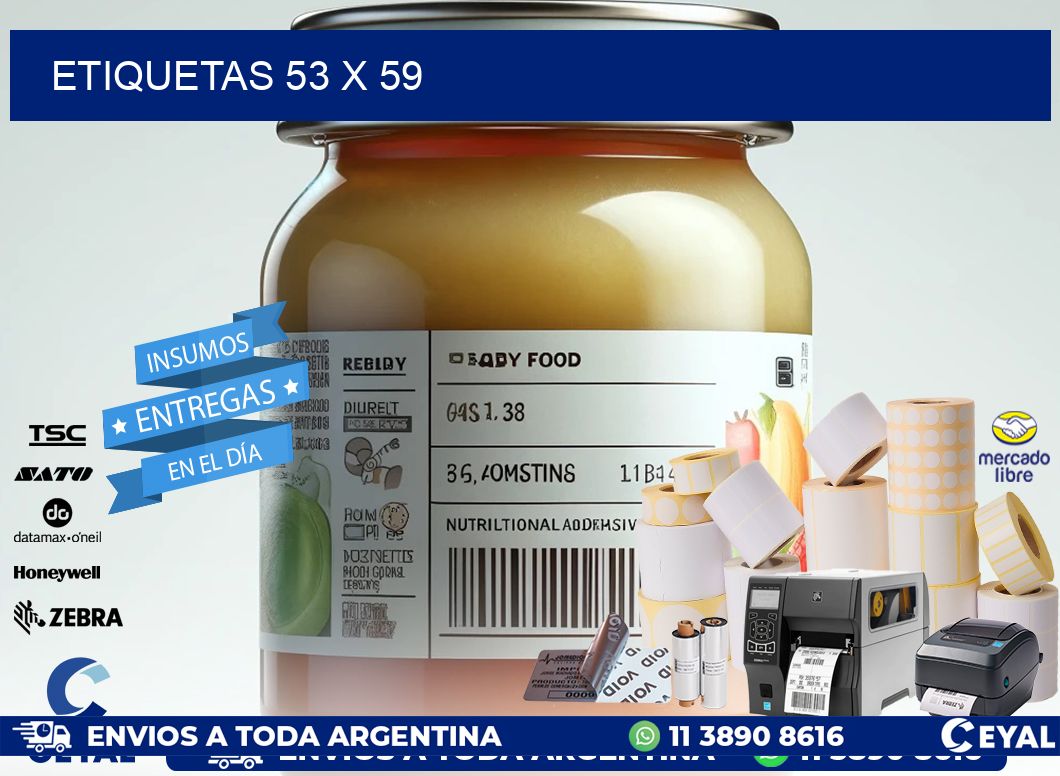 ETIQUETAS 53 x 59