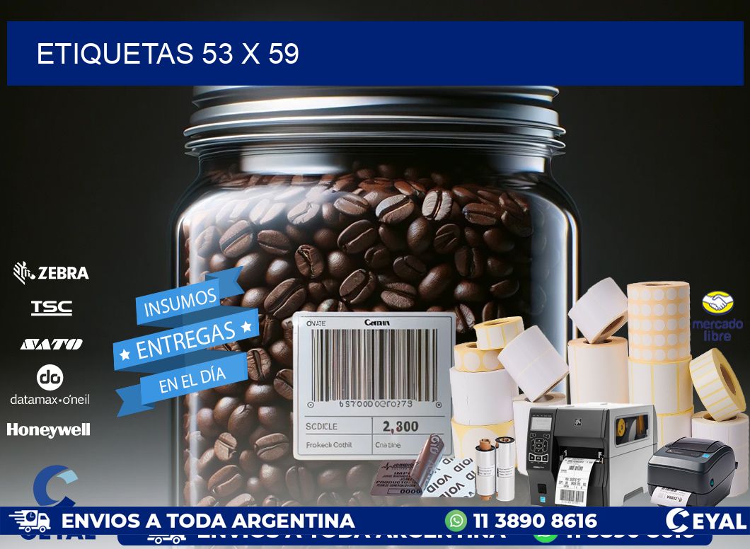 ETIQUETAS 53 x 59