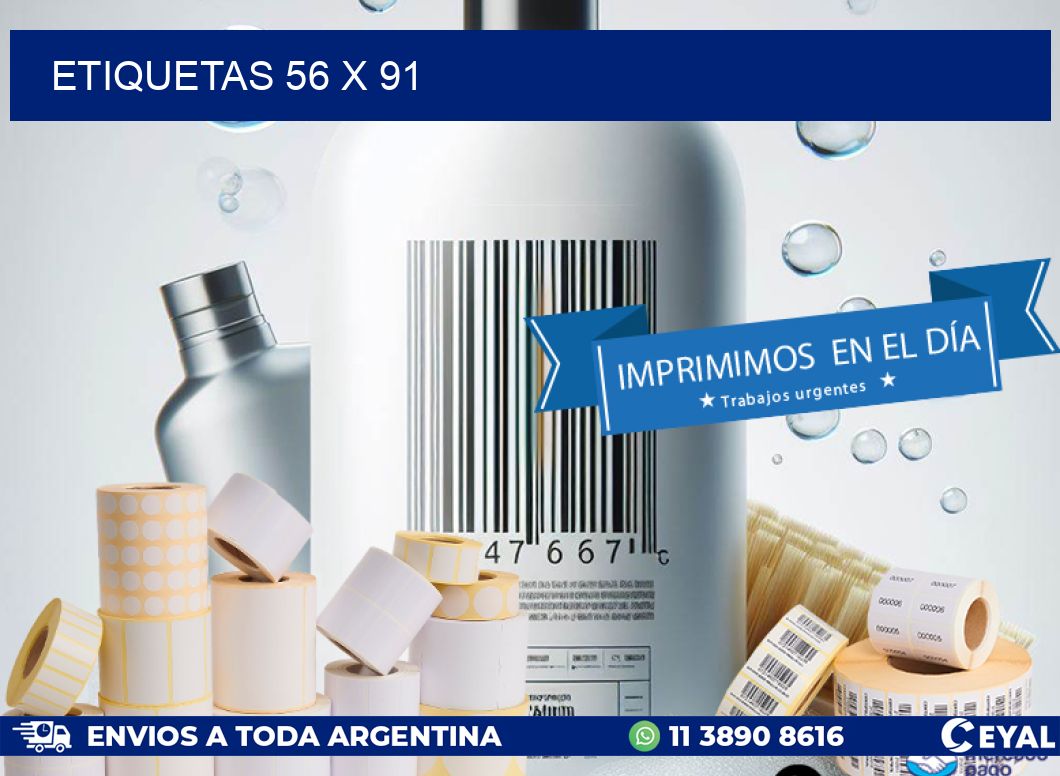ETIQUETAS 56 x 91