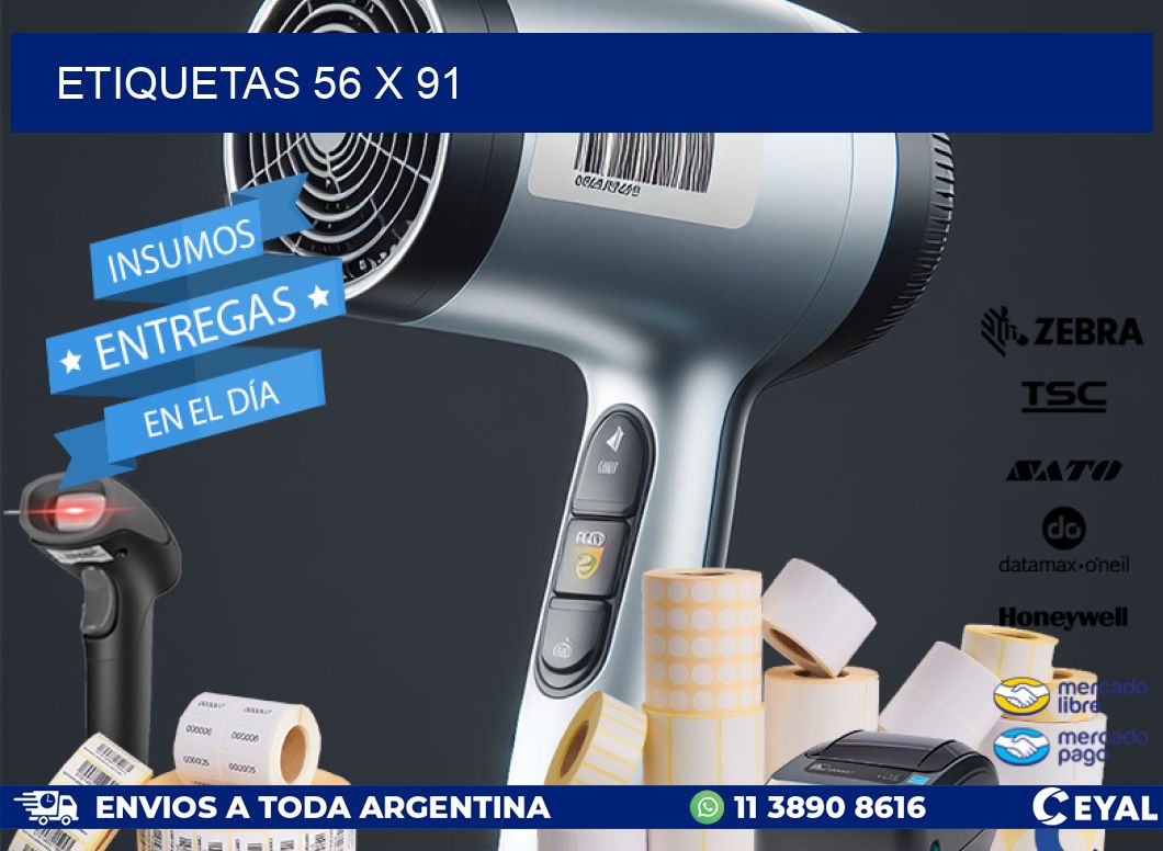 ETIQUETAS 56 x 91