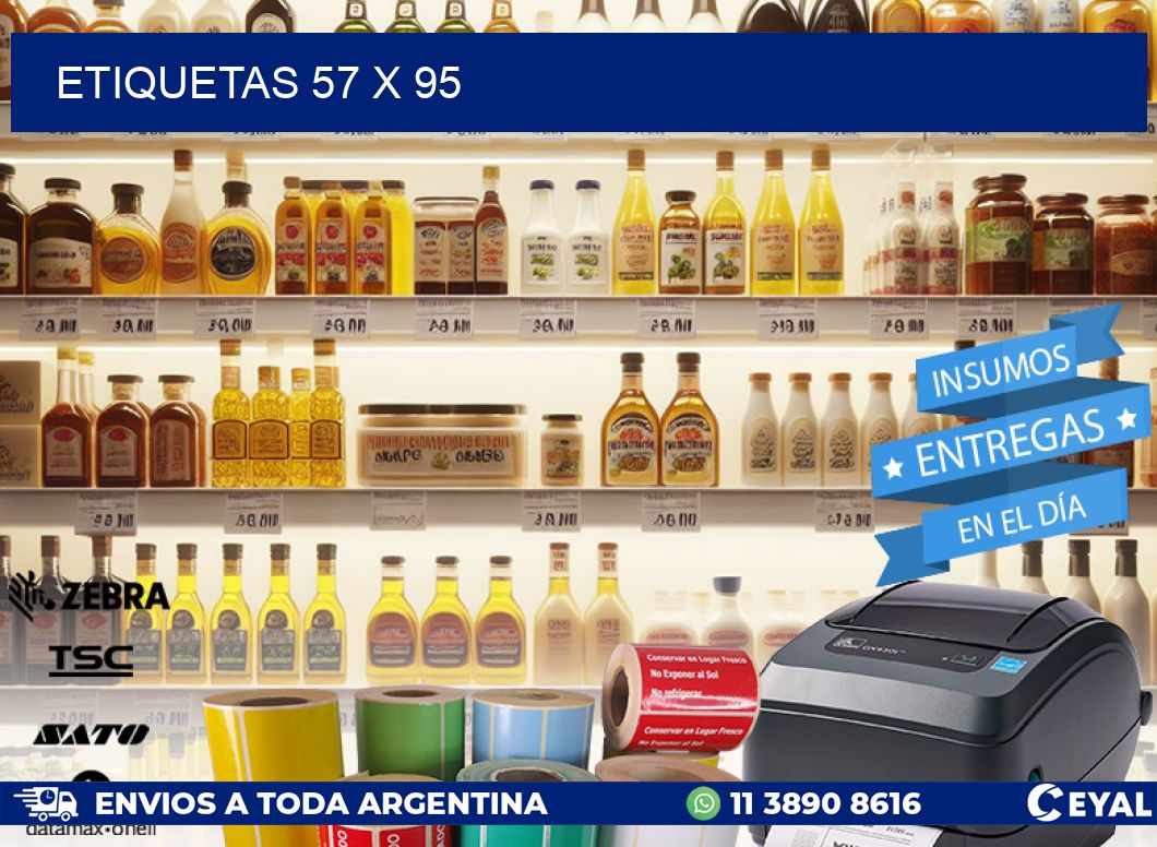 ETIQUETAS 57 x 95