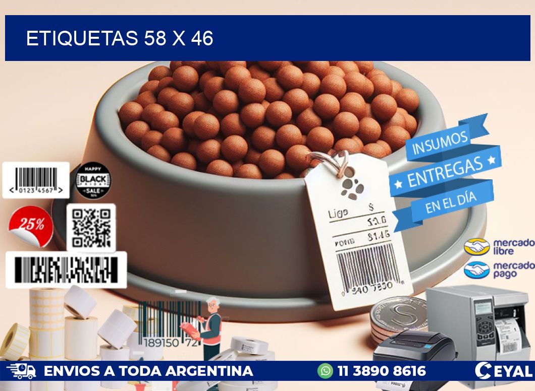 ETIQUETAS 58 x 46