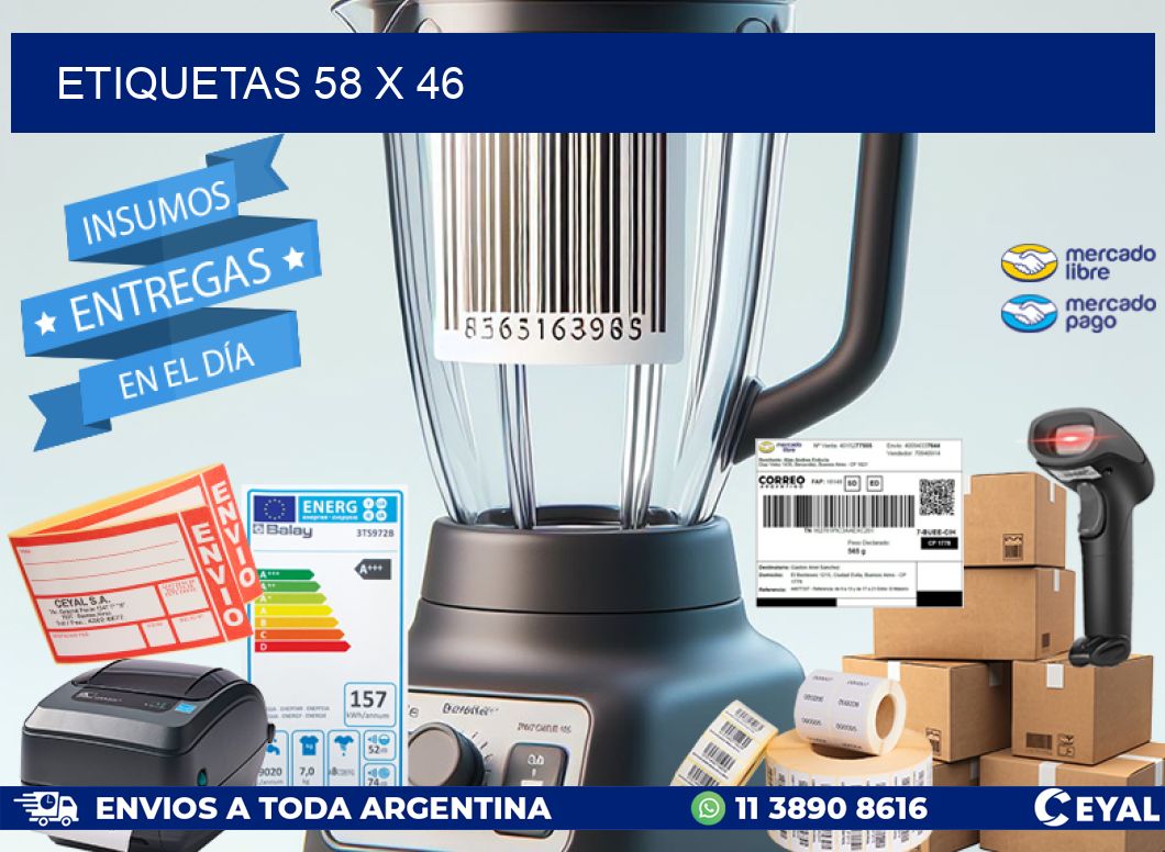ETIQUETAS 58 x 46