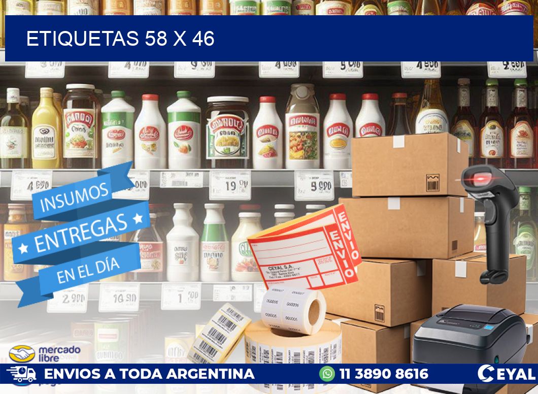 ETIQUETAS 58 x 46