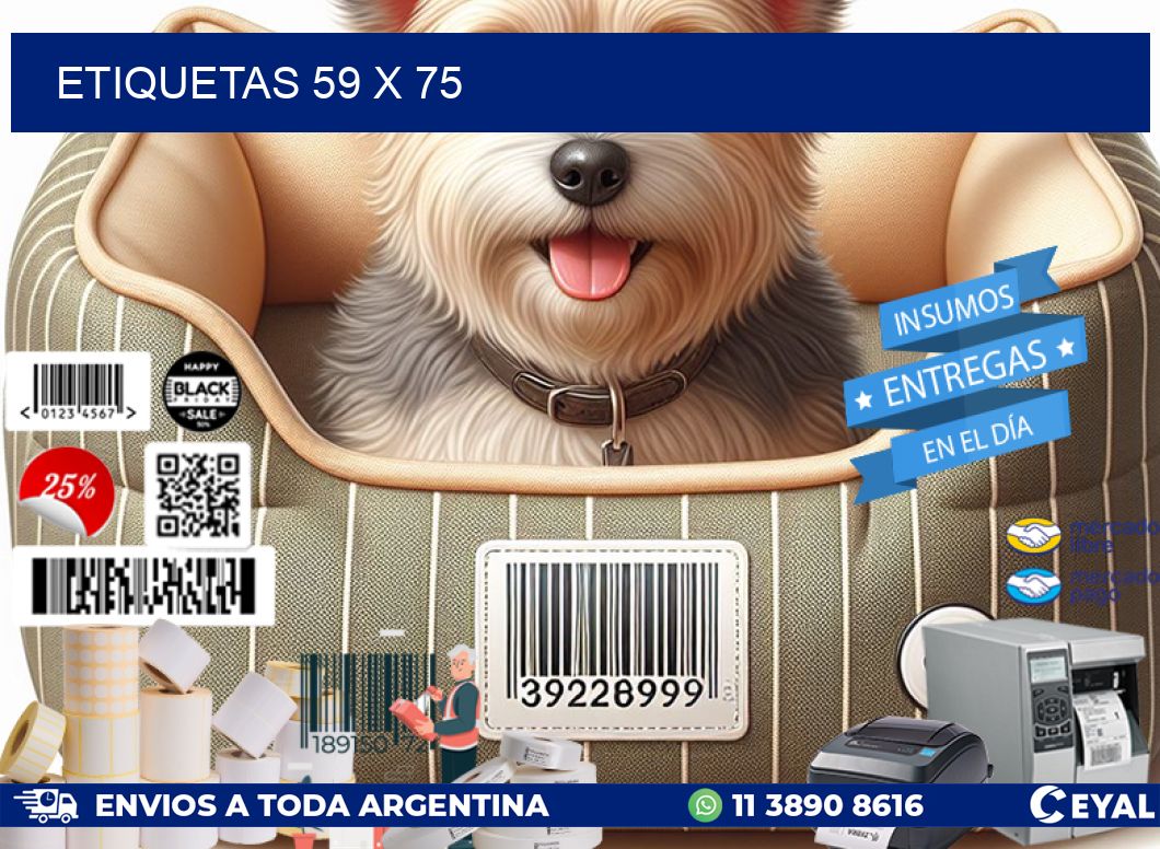 ETIQUETAS 59 x 75