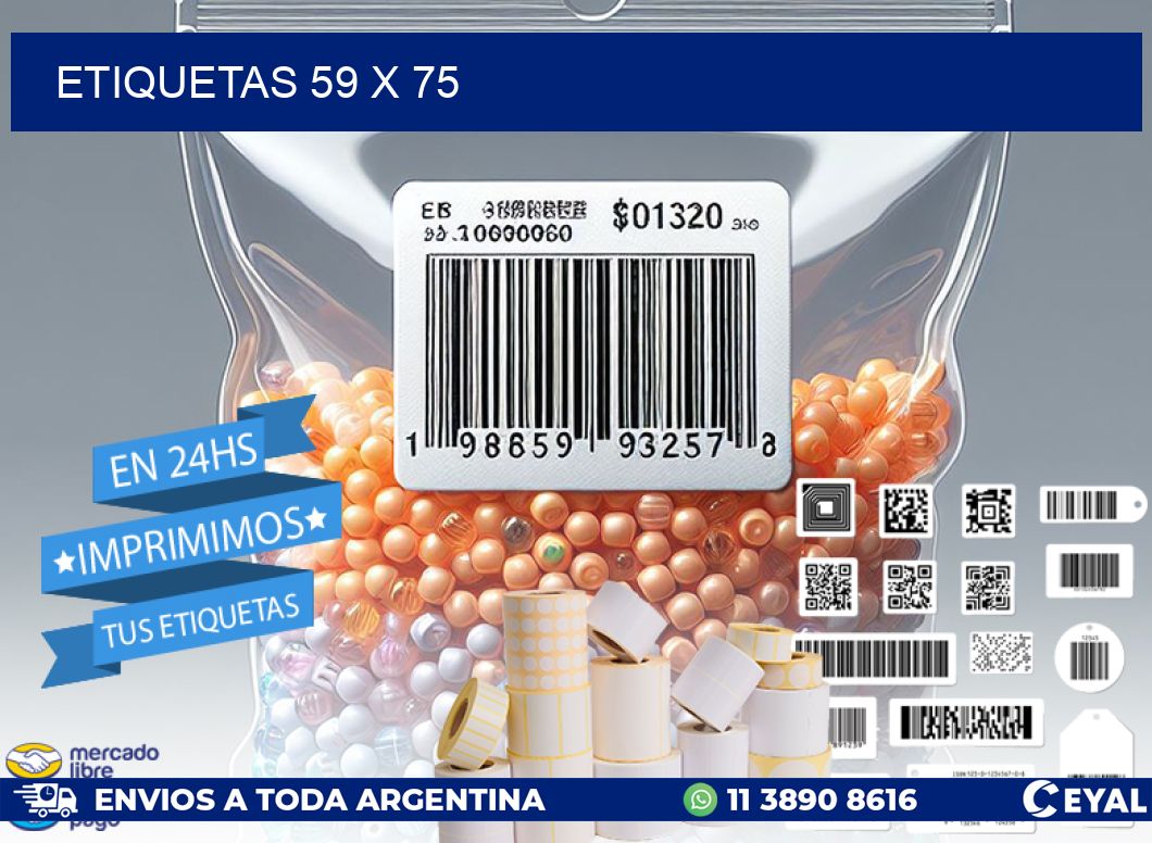 ETIQUETAS 59 x 75