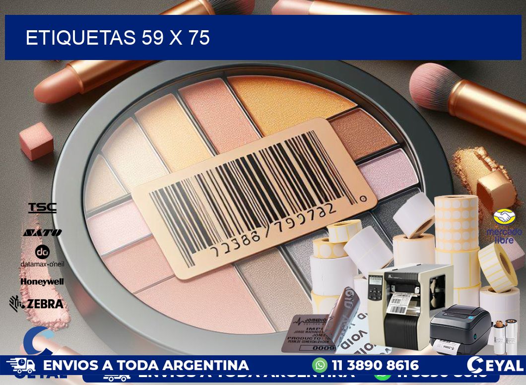 ETIQUETAS 59 x 75