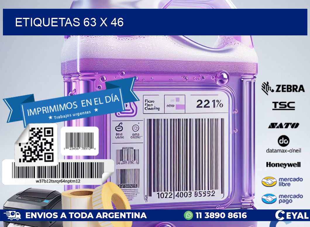 ETIQUETAS 63 x 46