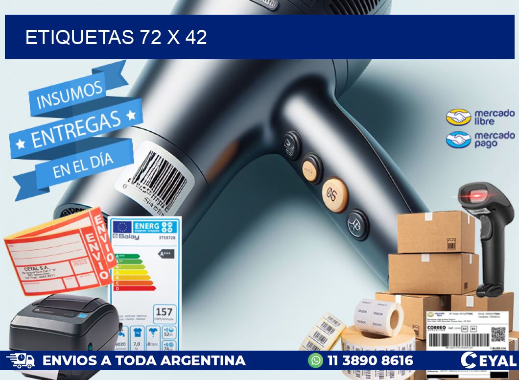 ETIQUETAS 72 x 42