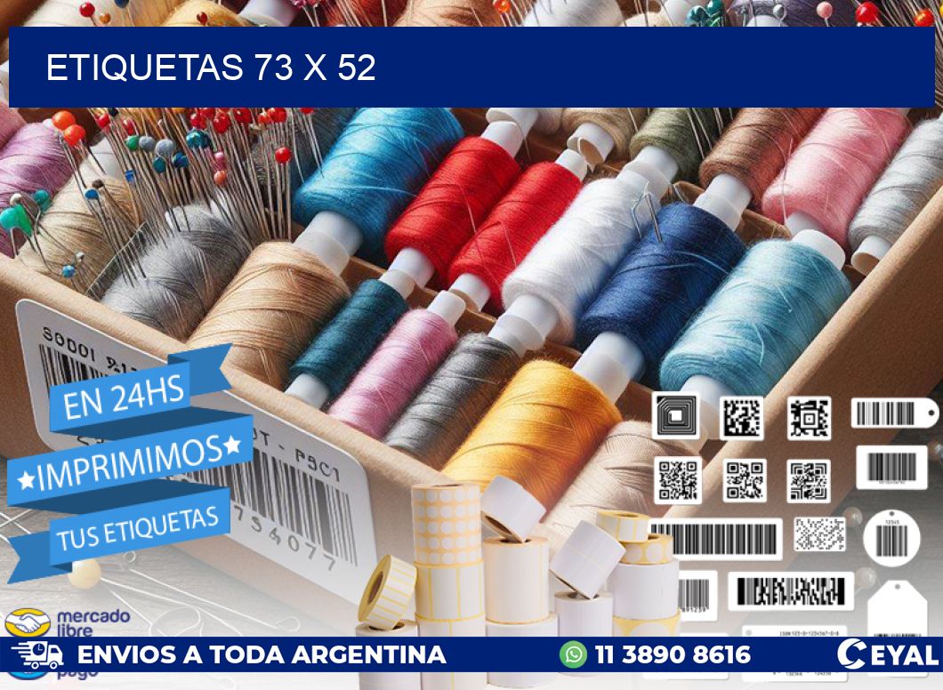 ETIQUETAS 73 x 52