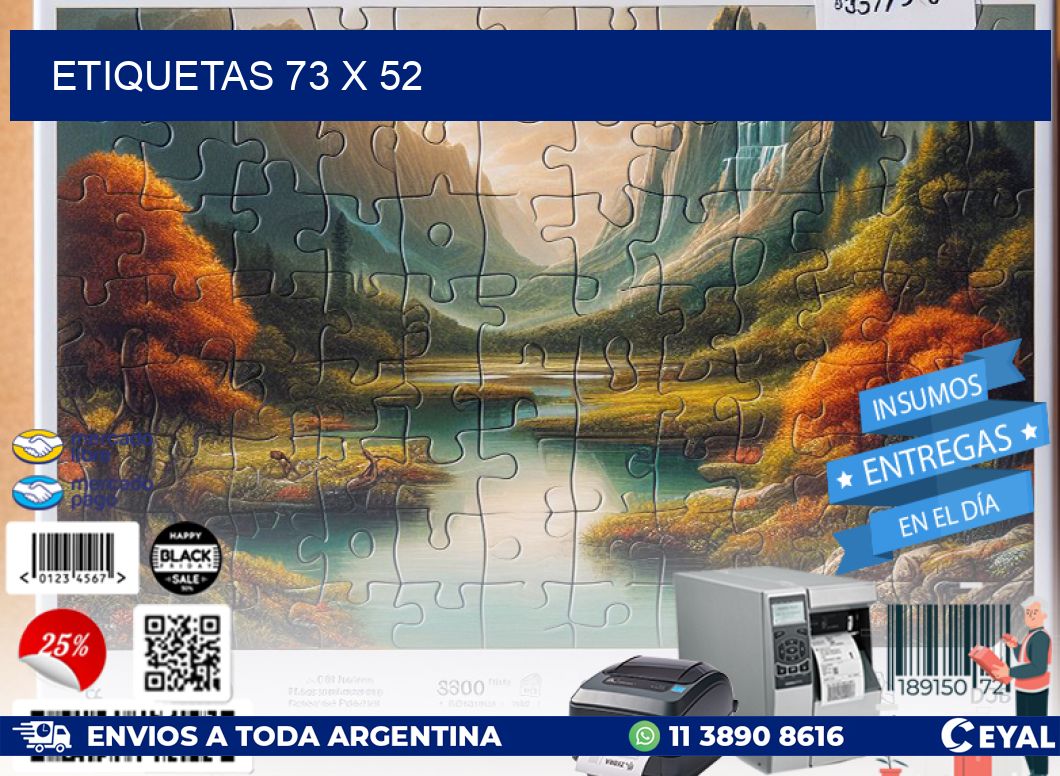 ETIQUETAS 73 x 52