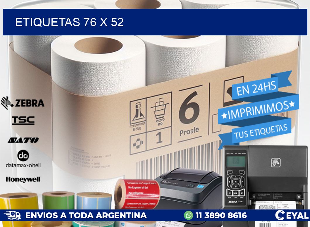 ETIQUETAS 76 x 52