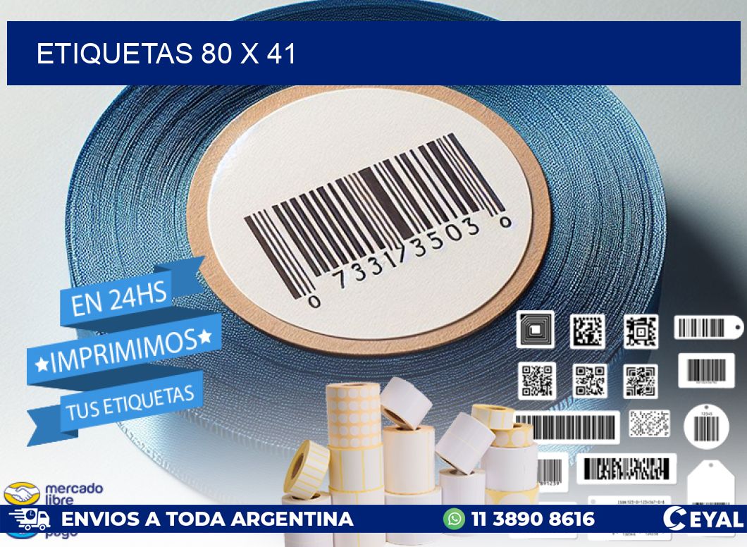 ETIQUETAS 80 x 41