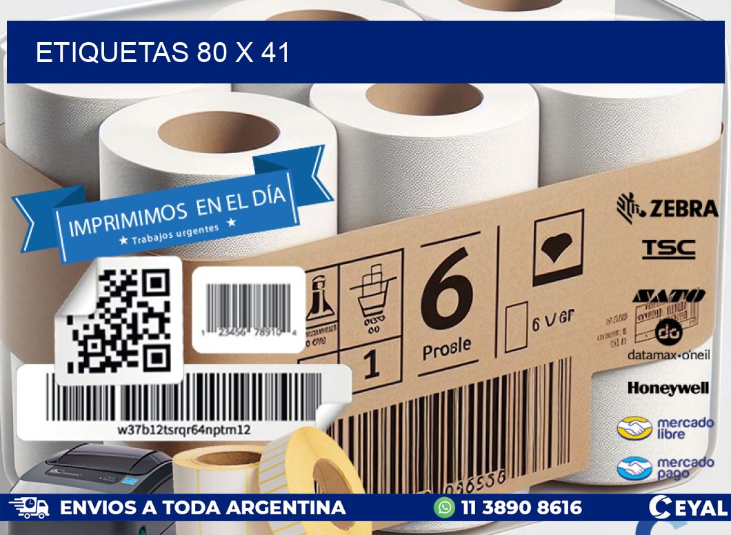 ETIQUETAS 80 x 41