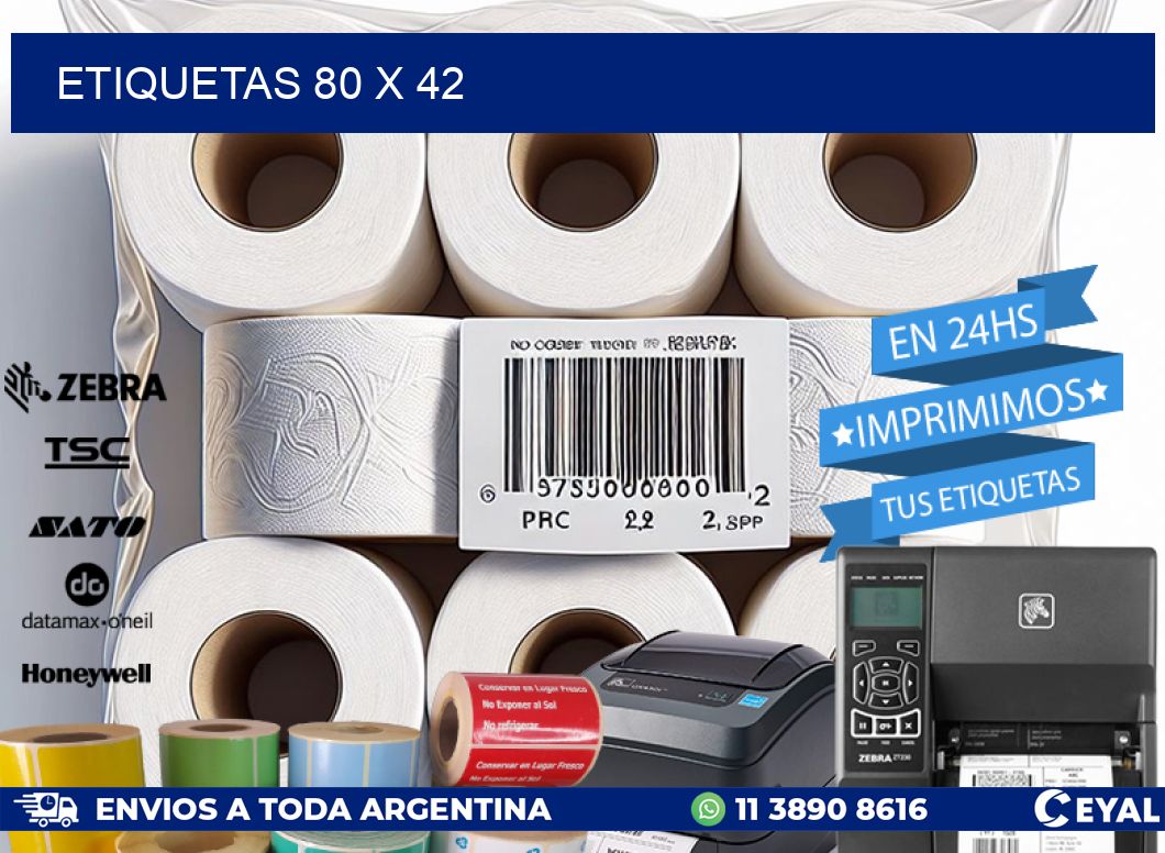 ETIQUETAS 80 x 42
