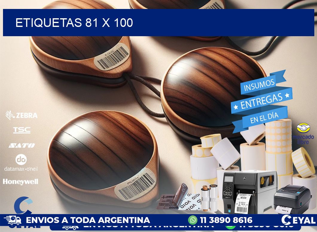 ETIQUETAS 81 x 100