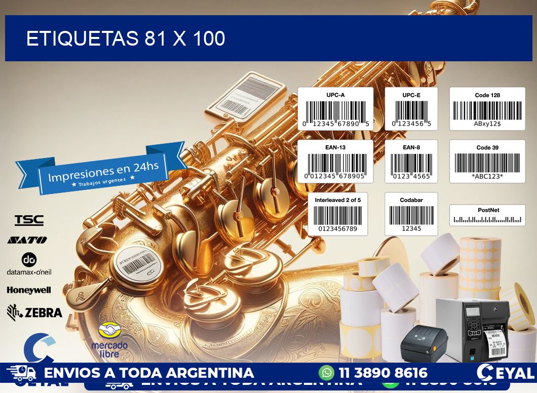 ETIQUETAS 81 x 100