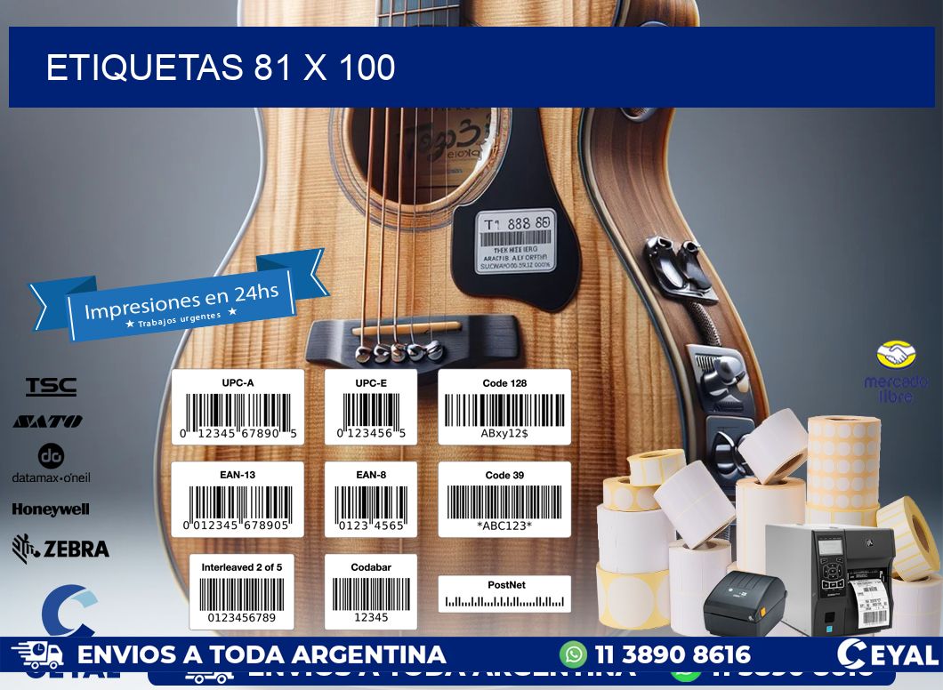 ETIQUETAS 81 x 100