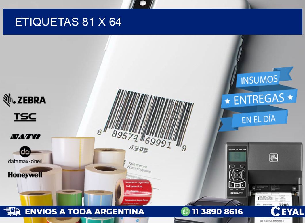 ETIQUETAS 81 x 64