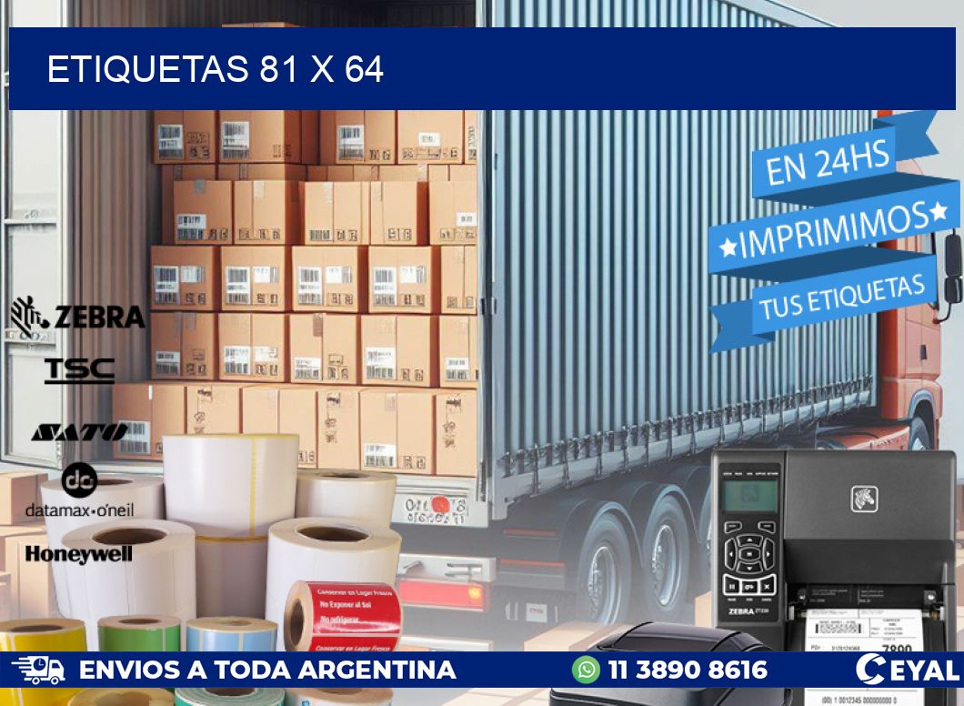 ETIQUETAS 81 x 64
