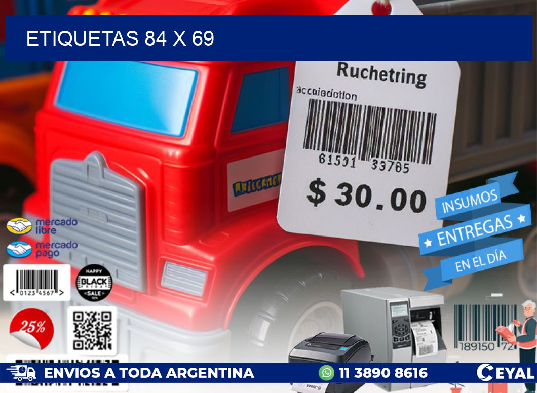 ETIQUETAS 84 x 69