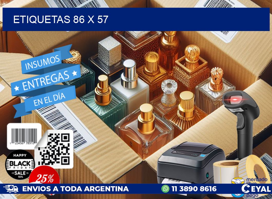 ETIQUETAS 86 x 57
