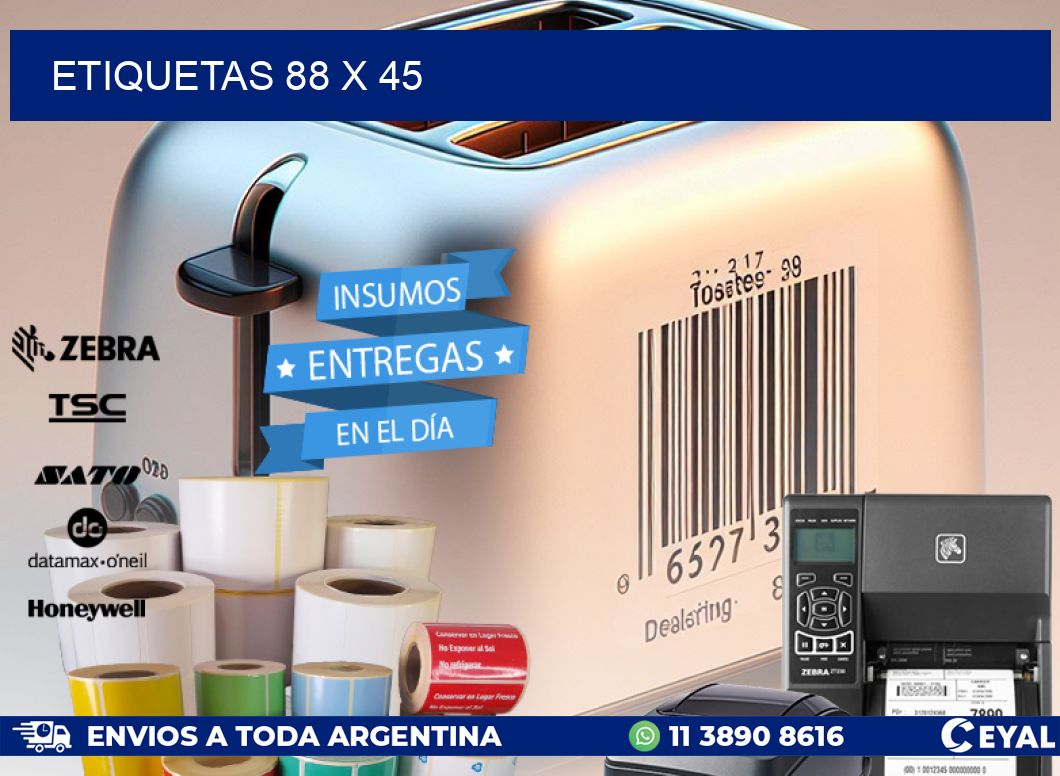 ETIQUETAS 88 x 45