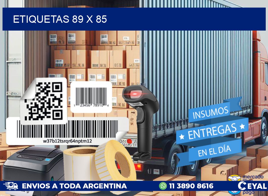 ETIQUETAS 89 x 85