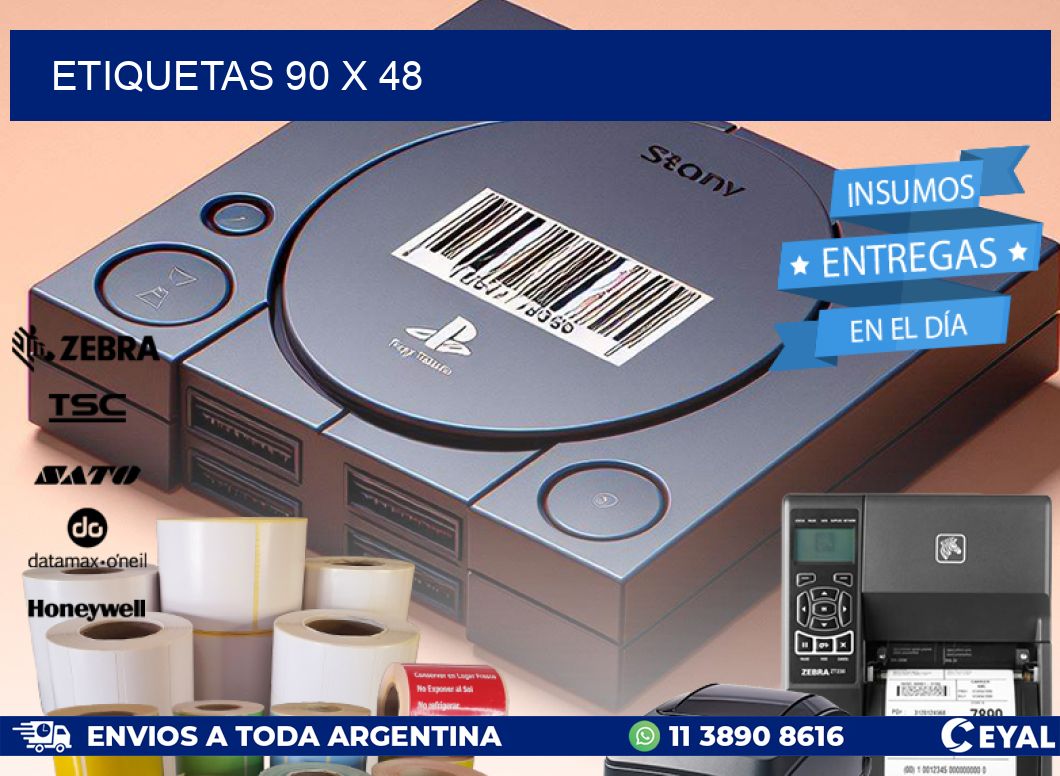 ETIQUETAS 90 x 48