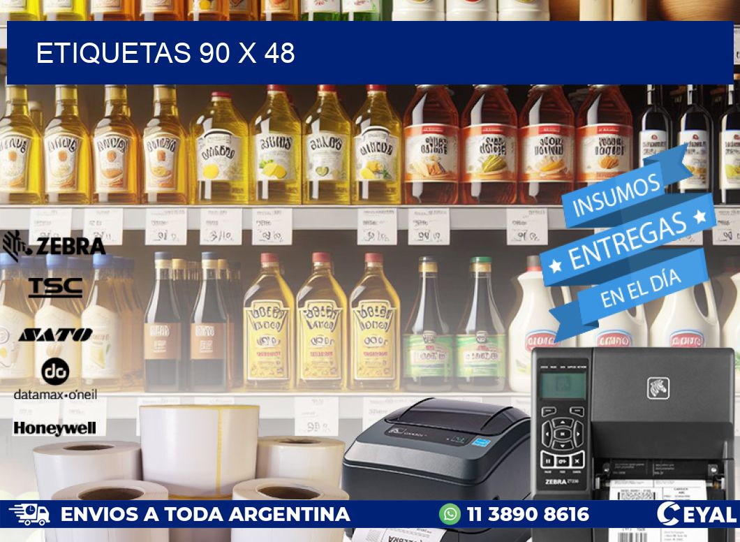 ETIQUETAS 90 x 48