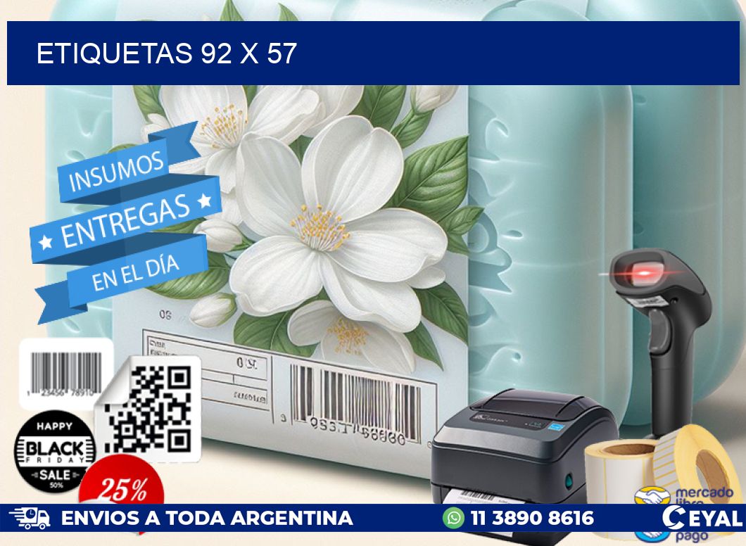ETIQUETAS 92 x 57