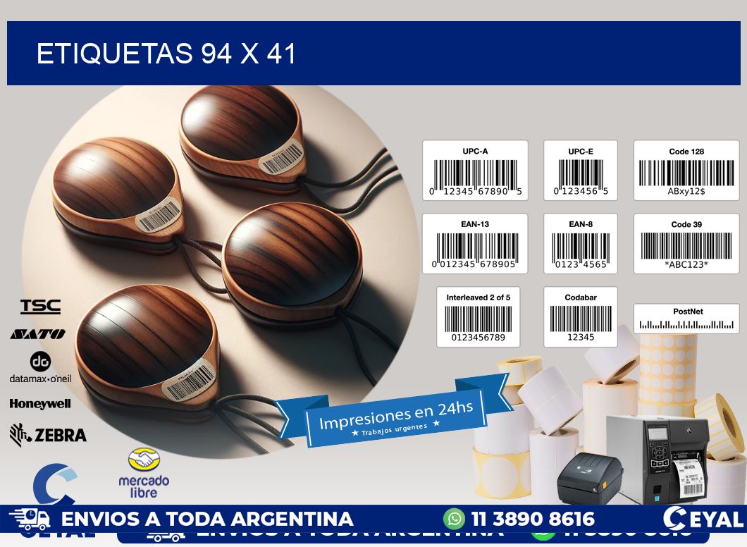 ETIQUETAS 94 x 41