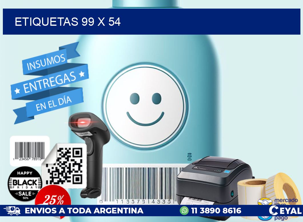 ETIQUETAS 99 x 54