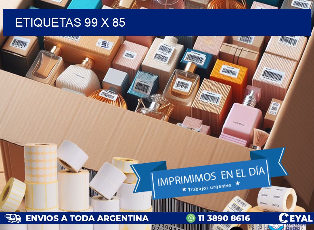 ETIQUETAS 99 x 85