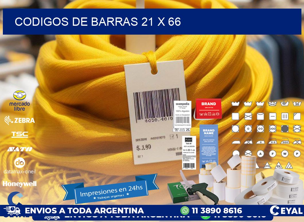 codigos de barras 21 x 66