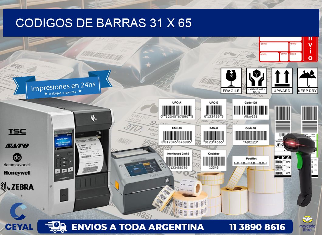 codigos de barras 31 x 65