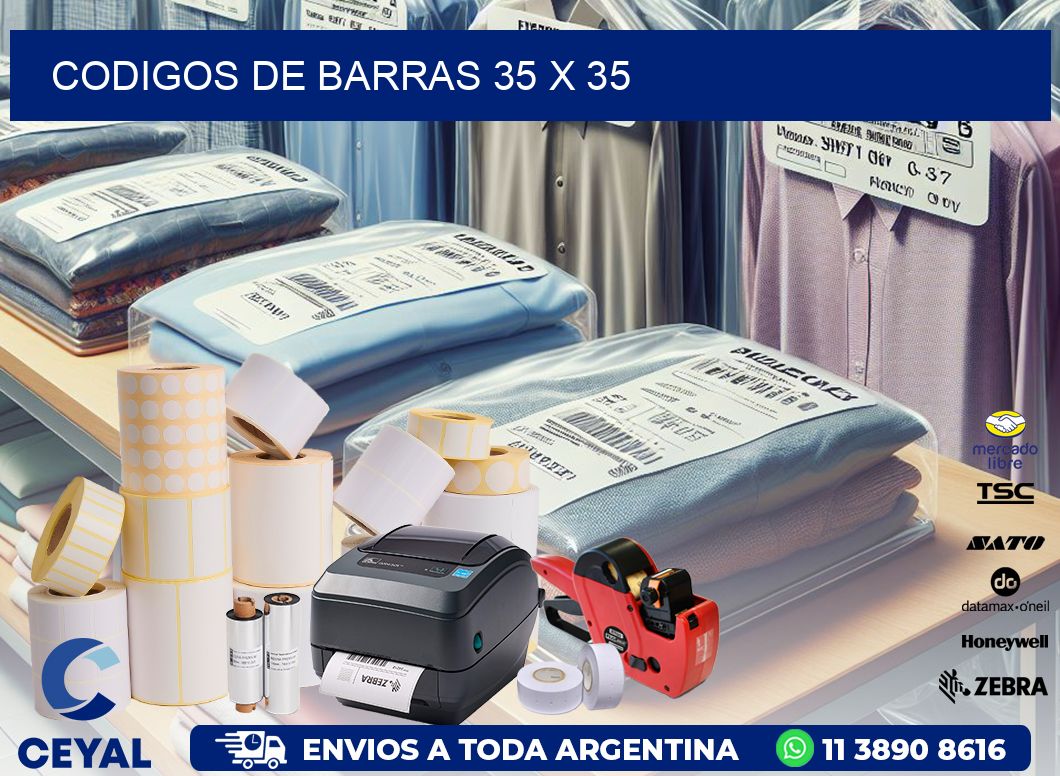 codigos de barras 35 x 35