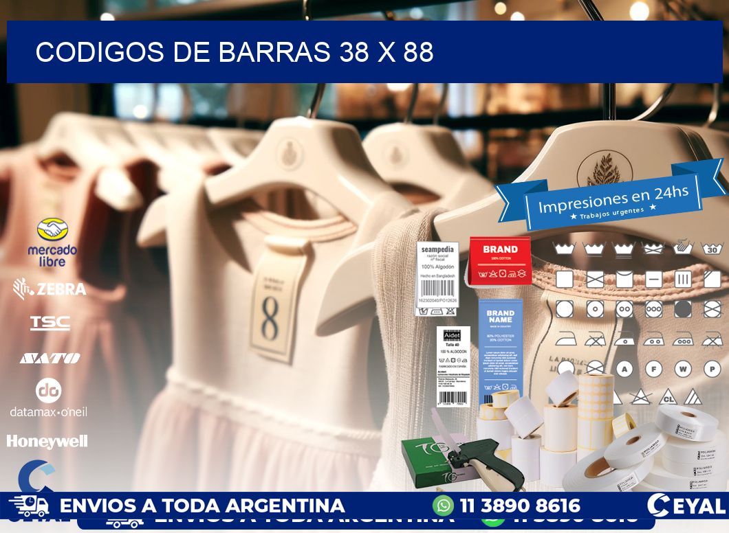 codigos de barras 38 x 88