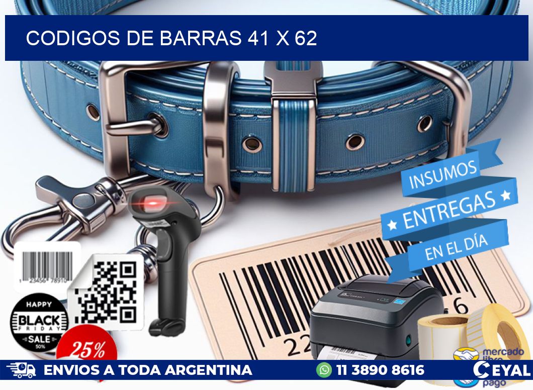 codigos de barras 41 x 62