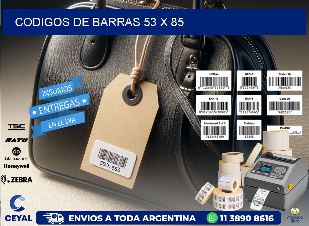 codigos de barras 53 x 85