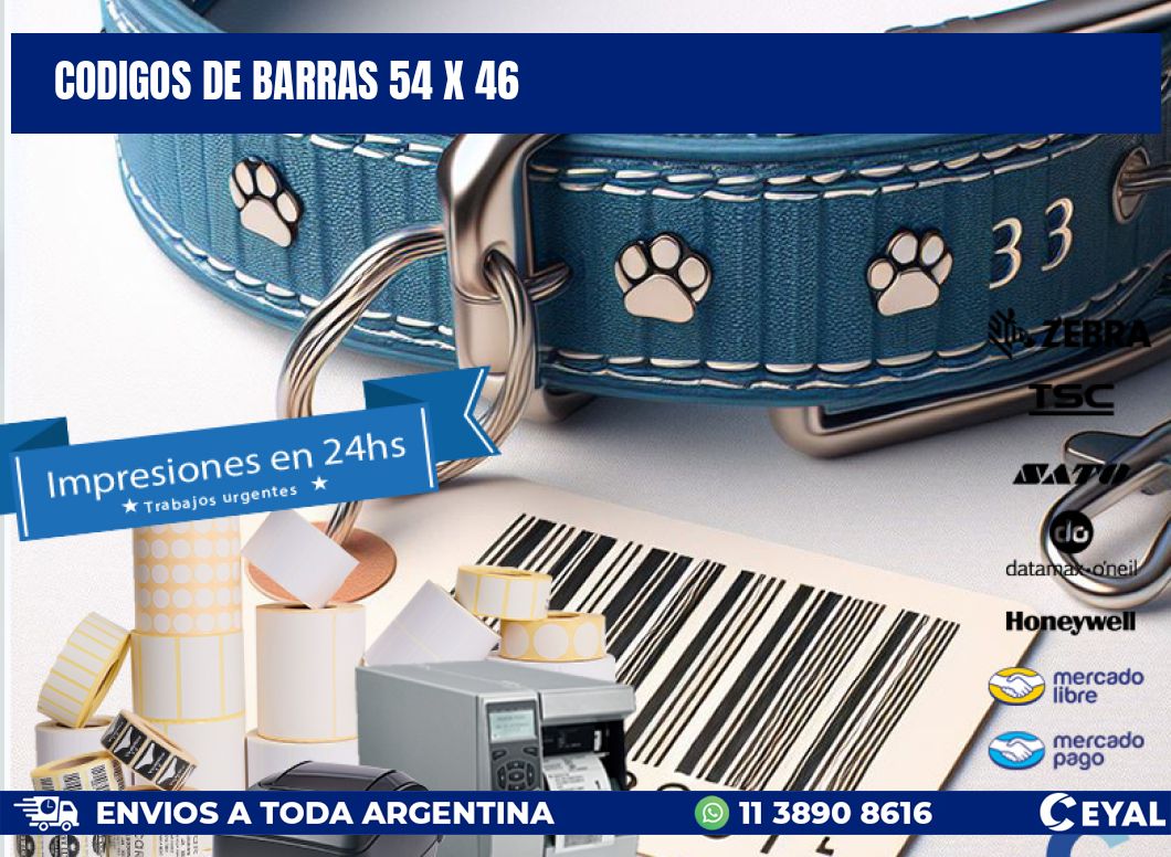 codigos de barras 54 x 46