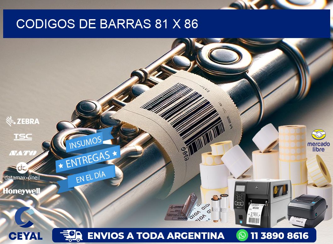 codigos de barras 81 x 86