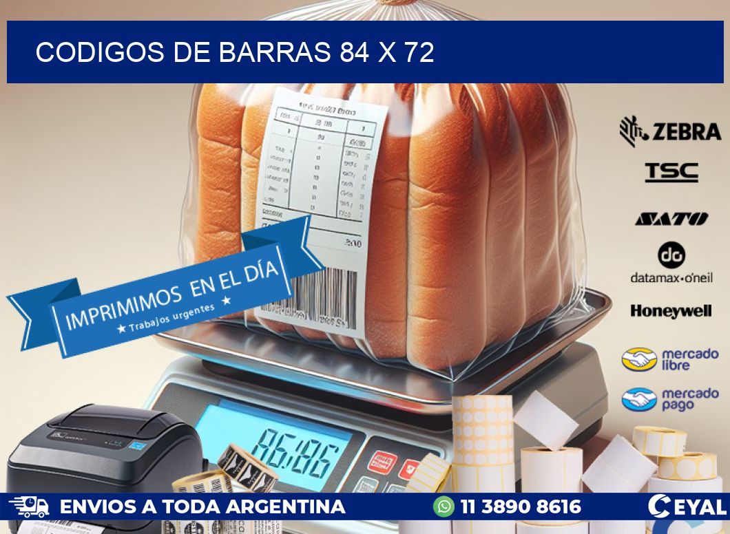 codigos de barras 84 x 72