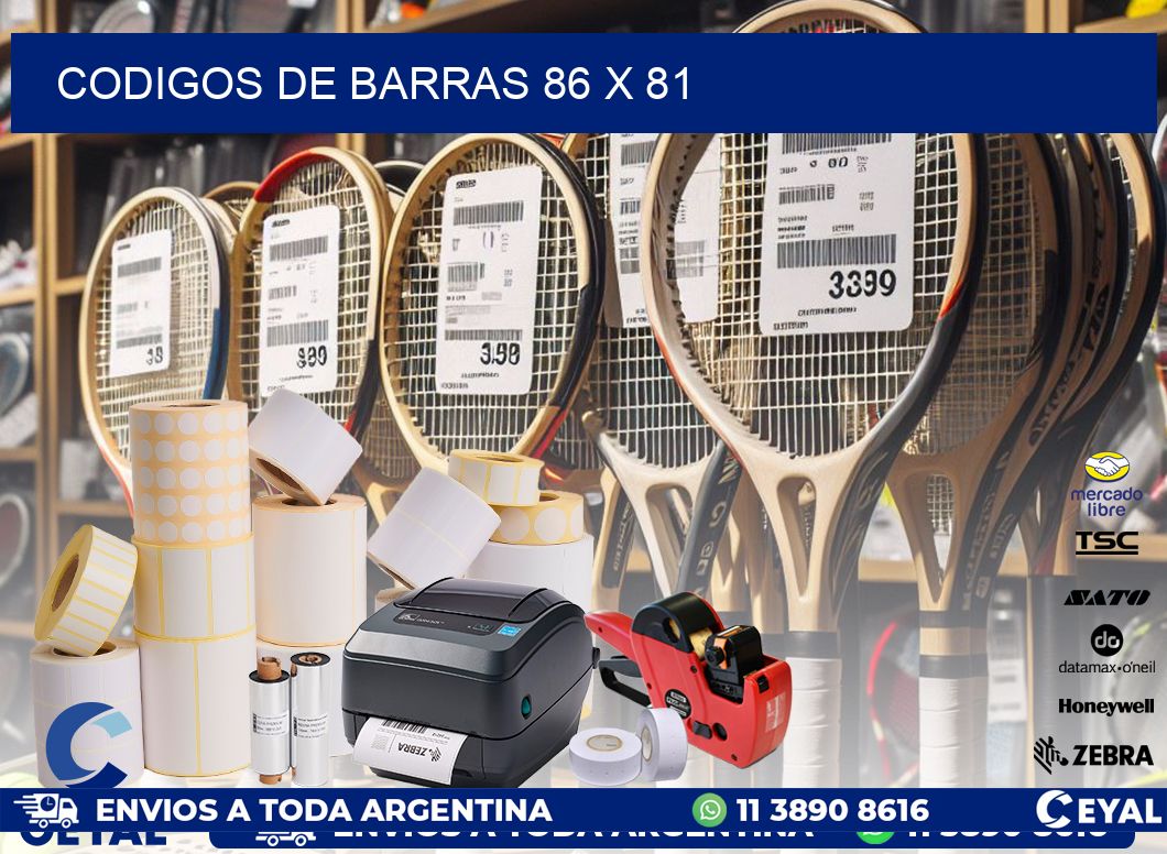 codigos de barras 86 x 81