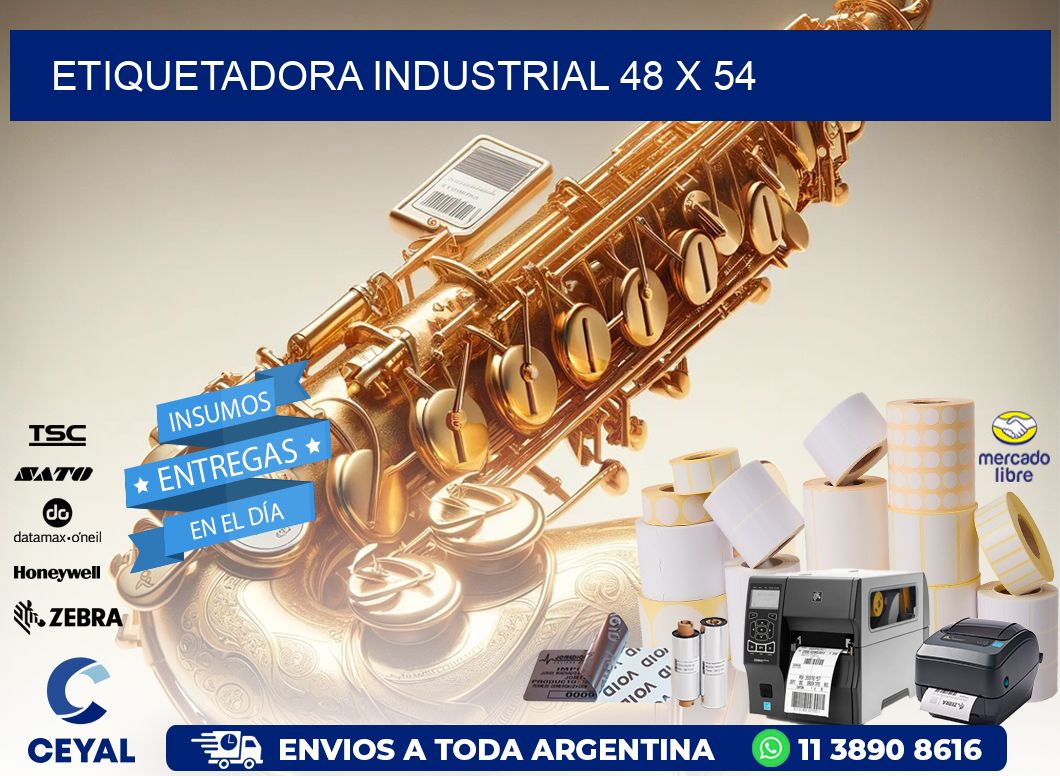 etiquetadora industrial 48 x 54