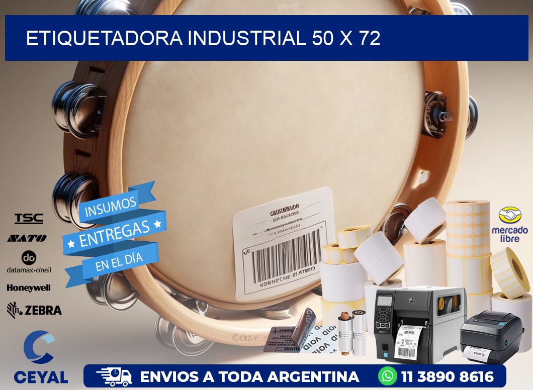 etiquetadora industrial 50 x 72