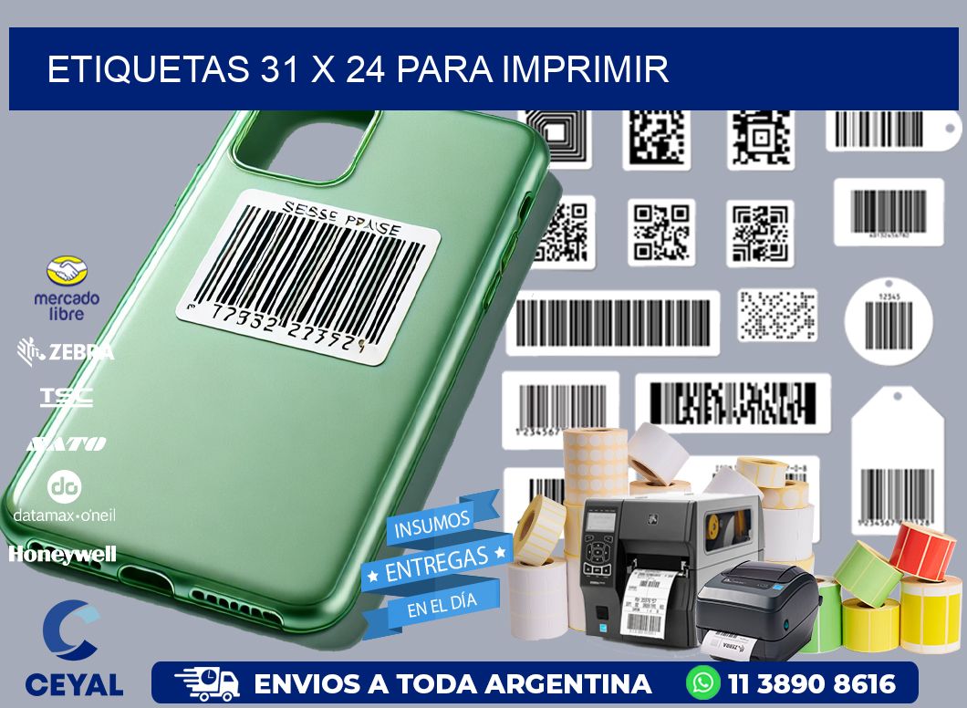 ETIQUETAS 31 x 24 PARA IMPRIMIR